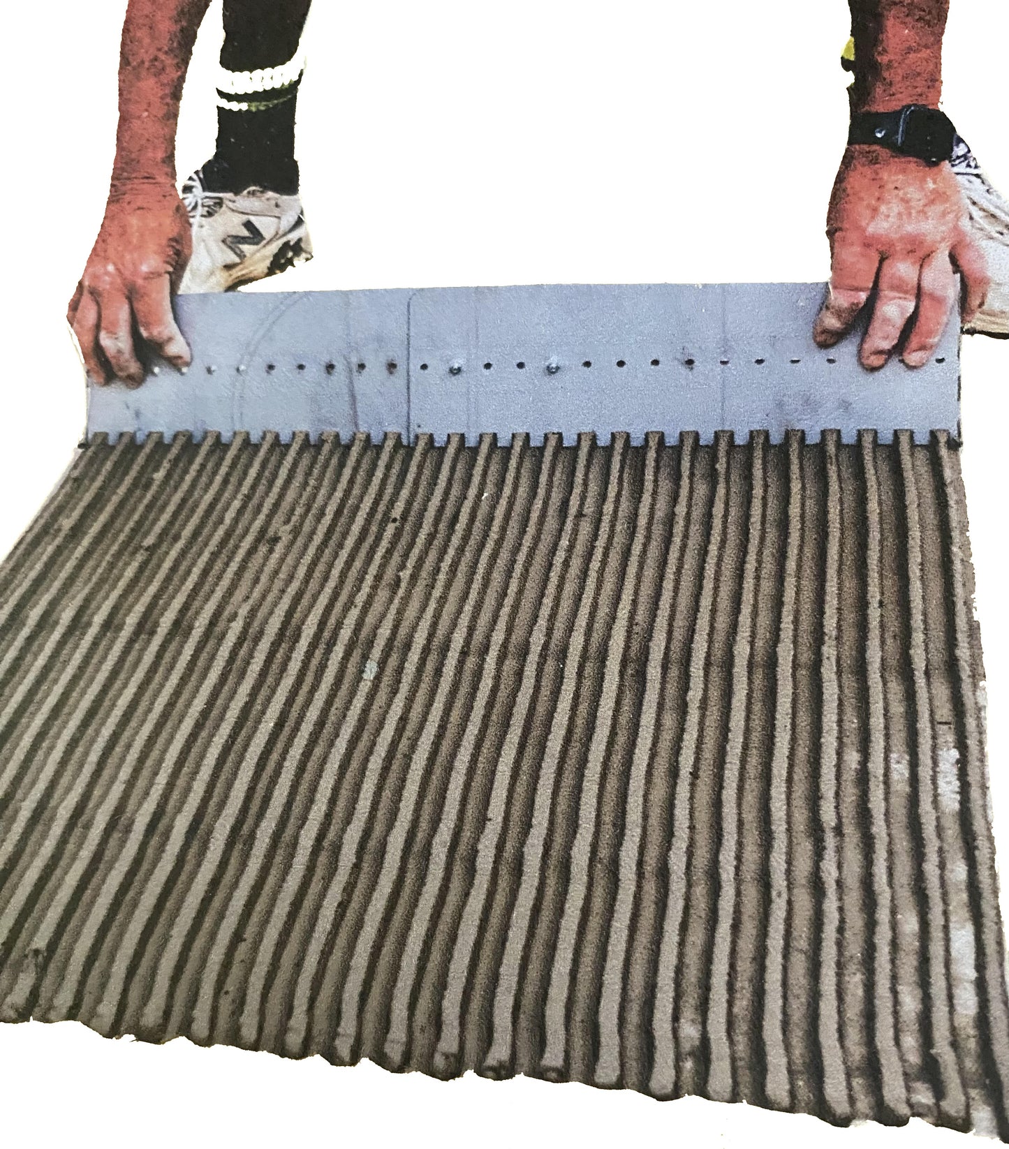 ULTIMATE NOTCHED TROWEL ( WIDTH 300MM TO 500MM )